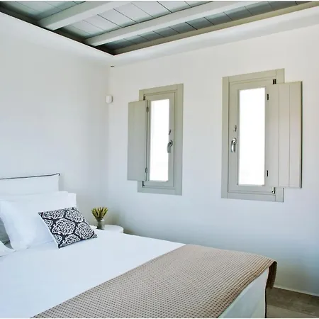 Villa Elegant Mykonos White Satin Private Gym 4 Bedrooms Sea View *